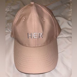 Burberry HER baseball cap